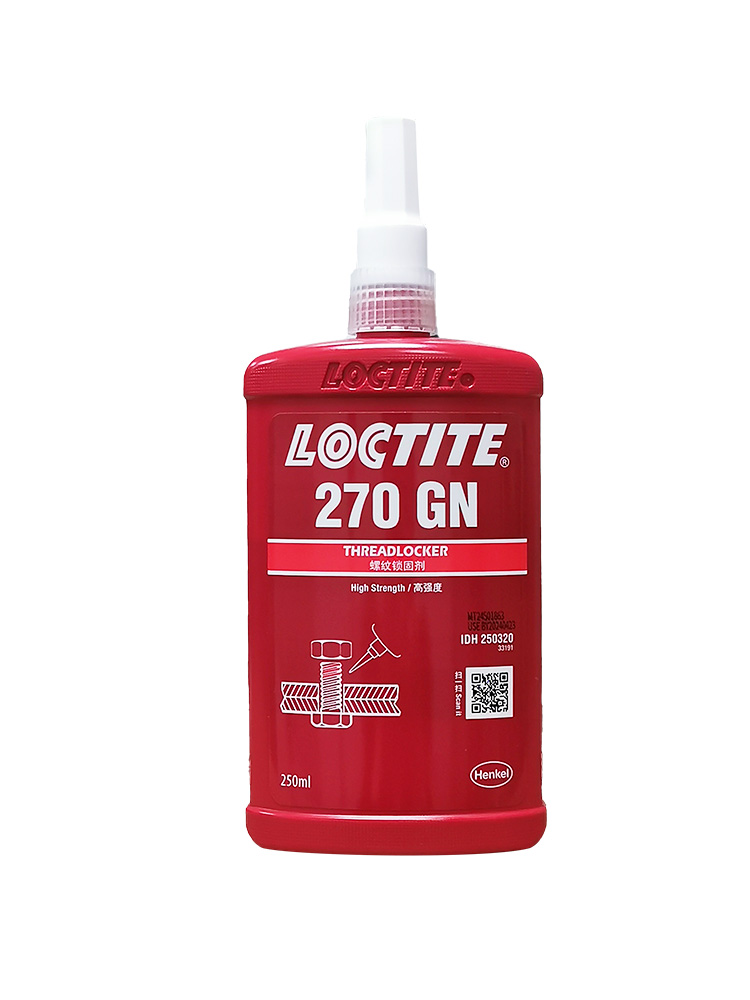 乐泰270螺纹锁固剂 LOCTITE高强度渗透型 汉高乐泰
